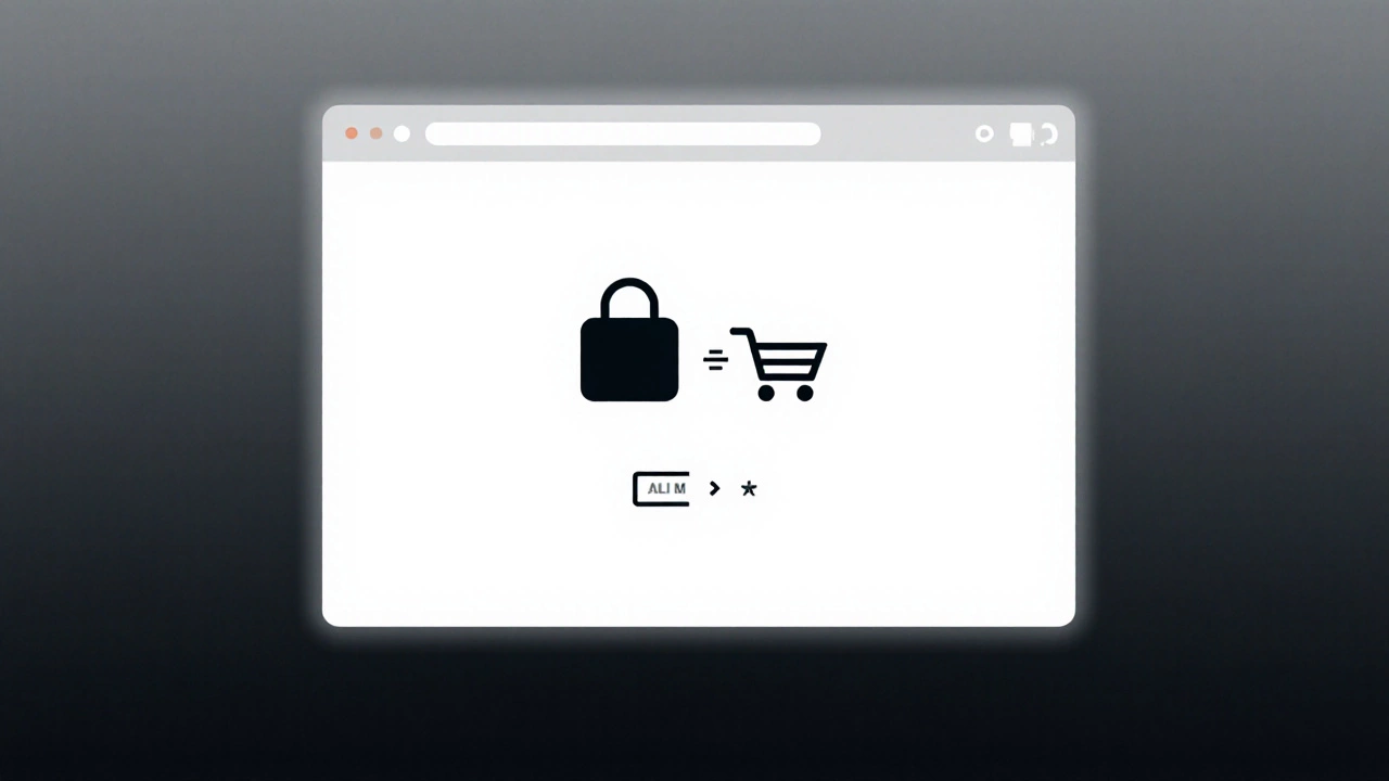 Анимация: иконка товара плавно перемещается в корзину при клике, вокруг кнопки — пространство, никаких лишних элементов.