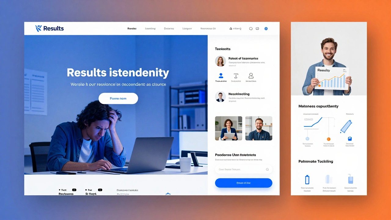 Сравнение: короткая страница с уходящим клиентом и длинная — с довольным покупателем.