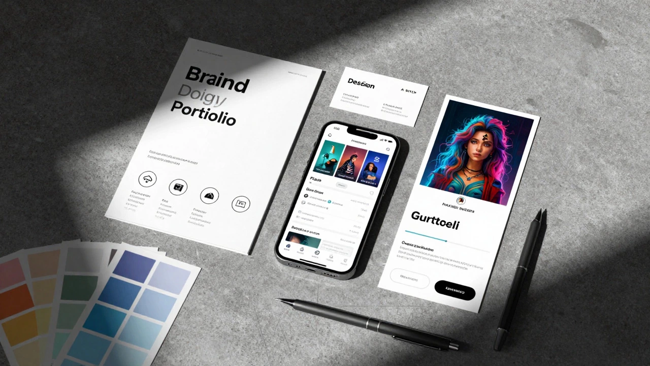 Примеры работ для портфолио графического дизайнера