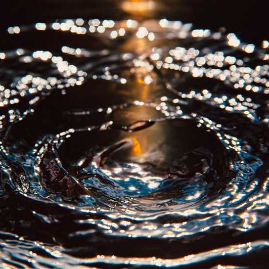 Постобработка фотографий для усиления эффекта движения воды